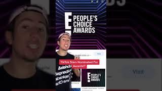 TikTok Stars Nominated For Awards Show!?