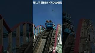 Twister - Super compact wooden coaster  #rollercoaster #themepark #amusementpark