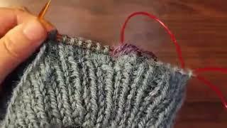 How to tink (or Un-Knit) stitches