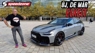 Audi RS6 GT / RS4 Jubileum: Új, de már elkelt - Speedzone teszt