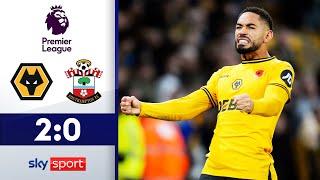 Cunha & Co. siegen im Kellerduell! | Wolverhampton - FC Southampton | Highlights - Premier League