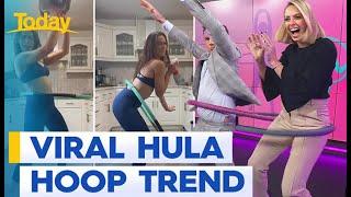 HULA HOOPING LIVE ON TODAY SHOW AUSTRALIA