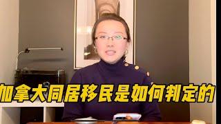 加拿大同居关系也能移民，同居关系如何判定的