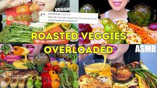 #veggies Best ROASTED VEGGIES Mukbang ASMR Compilation #roast #asmr #eatingshow #asmrcompilation