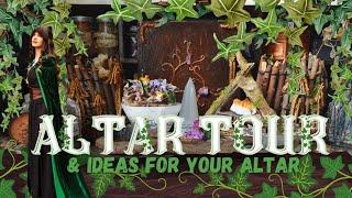 Forest Witch Altar Tour | Tips & ideas to help set up yours