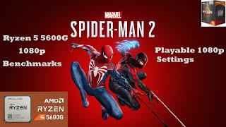 Ryzen 5 5600g (no GPU) Spider-Man 2 PC 1080p benchmarks / Playable Settings...