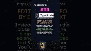 Type Studio - AI Tool for Video Editing]/Transcriber [Artificial Intelligence] [Transcriber]