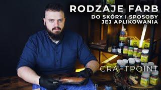 Rodzaje farb do skóry i metody jej aplikowania