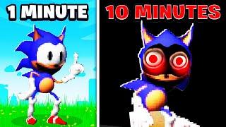 THIS SONIC.EXE MOD GETS SLOWLY MORE SCARY...