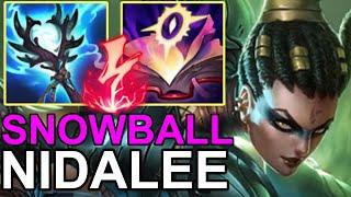 LOL CN NIDALEE - Beifeng Nidalee vs Graves E1 - Challenger Nidalee Gameplay S14.20