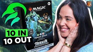 “Temur Roar” Precon Upgrade | Tarkir: Dragonstorm | The Command Zone 665 | MTG EDH Magic Gathering