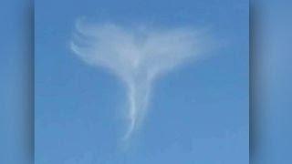 'Is that not an angel?' Mysterious cloud goes viral