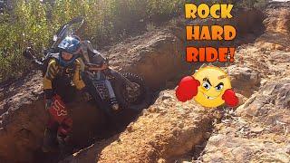 ROCK HARD RIDE! Yamaha WR250R, KTM, Sherco. Watagan state forest NSW Australia.