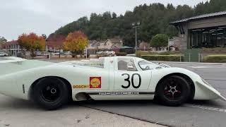 1969 Porsche 917 shakedown at Canepa