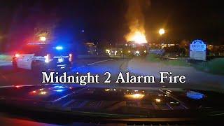 2nd Alarm on Arrival - Midnight Building Fire