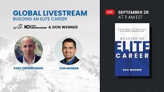 Global Livestream: Building an Elite Career with Don Wenner