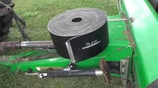 Easy John Deere Round Baler Belt Change-Replacement method, also Geil-Vermeer-New Holland-Kuhn