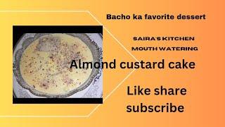 bacho ka favorite dessert CUSTARD CAKE