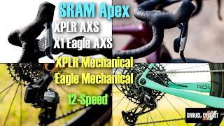 SRAM APEX AXS & Mechanical Groupsets: Less $$$ for 12-Speed