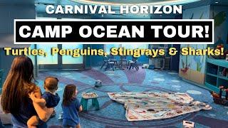 Carnival Horizon Camp Ocean Information and Tour | Carnival Cruise Free Child Care for Families