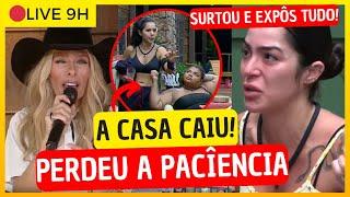 EITA! Luana EXPÕE Gizelly e Flora para Sacha que se REVOLTA! Galisteu PERDE A PACIÊNCIA ao vivo!