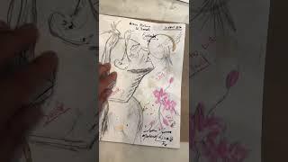 Sketch then the final result #artwork #sketch #drawing #painting #originalart #blackandwhite #artist