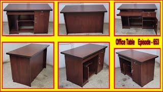 office desk | office table | study table | working table | computer table | 653 | sri mari furniture