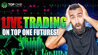  Live Day Trading ES NQ - Top One Futures - 4/4/25 