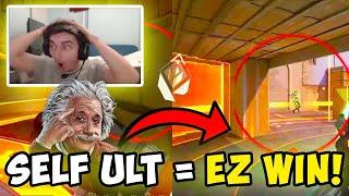 When Valorant Pros/Streamers use their BRAIN 100%! | 200 IQ PRO TRICKS ft. sinatraa, dapr and more!