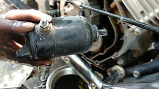 How to repair Bajaj pulsar 150 self motor