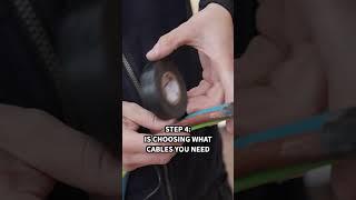 7 Steps to install an electric vehicle charger  #shorts