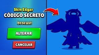  NOVO CÓDIGO SECRETO PARA GANHAR A SKIN EDGAR ANJO GRÁTIS NO BRAWL STARS!!