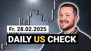 US-Indizes stärker als angenommen! | Daily US Index Check am 28.02.2025 | Florian Kasischke