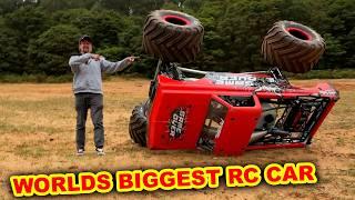 Worlds Biggest RC Car FAIL