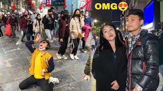 Kacha badam dance in  Sikkim | behind the scenes Mg Marg , Sikkim public reaction  EP. 2