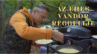 Frühstück des hungrigen Wanderers