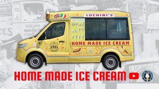 Luchini - Home Made Ice Cream - Whitby Morrison Ice Cream Van