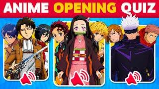 ANIME OPENINGS QUIZ  40 Legendary Anime Openings 