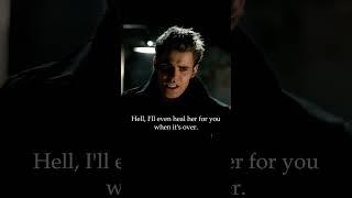 Stefan Falls Into Damon's Dark Trap! Human Blood Awaits... #thevampirediaries #shorts #fyp