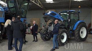 New Holland szőlőkombájn is segíti a fiatal kiskőrösi vállalkozó munkáját