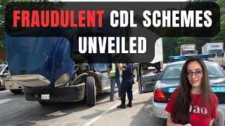CDL Fraud Schemes: The Conspiracy Is Now Cracked Wide Open!
