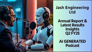 Jash Engineering Ltd | Annual Report & Q2F25 Results | AI GENERATED Podcast