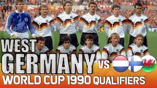 West Germany World Cup 1990 Qualification All Matches Highlights | Road to Italy