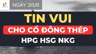 Phân tích cổ phiếu thép | Tin vui cho cổ đông HPG HSG NKG