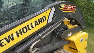 2012 New Holland C232 Compact Tracked Loader: Walk-Around Inspection Video!