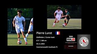 Pierre Lurot - USL2 2022 Highlight