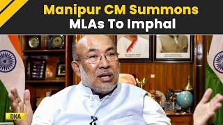 Manipur Crisis: Manipur CM Calls MLAs To Imphal As Protests Erupt Over Killing Of 6 Civilians