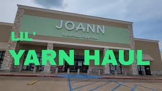 Lil' Joann Yarn Haul * Yarn Shopping With Me