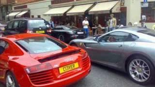 Supercars in london