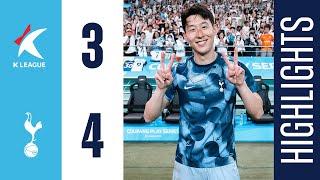 TEAM K LEAGUE 3-4 TOTTENHAM HOTSPUR | HIGHLIGHTS | SONNY SCORES DOUBLE IN SEOUL